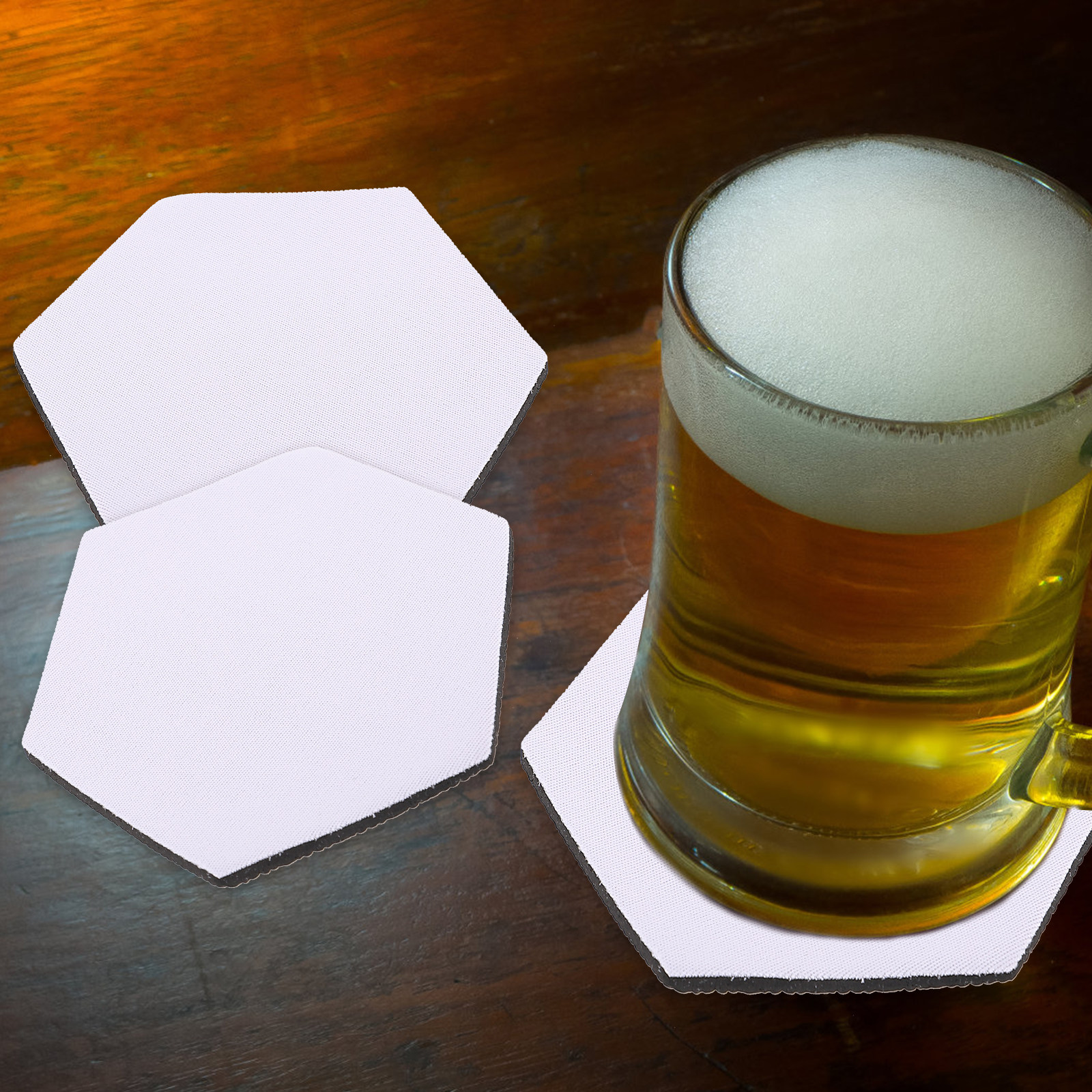 10Pcs Sublimation Heat Transfe – обзор и цена Coaster Sublimation Blank