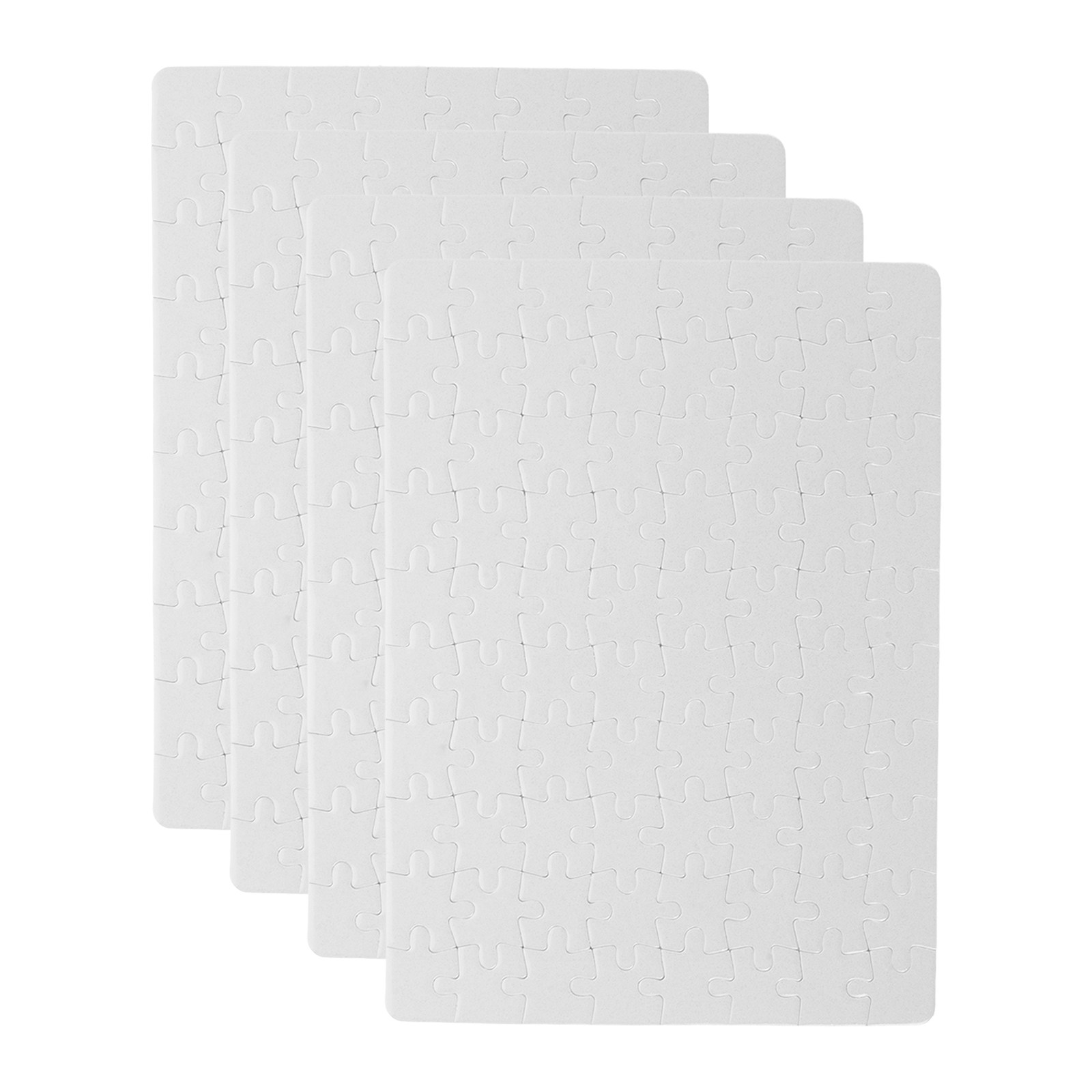 4 Sheets Blank Jigsaw Puzzle B – обзор и цена Puzzle Blank White
