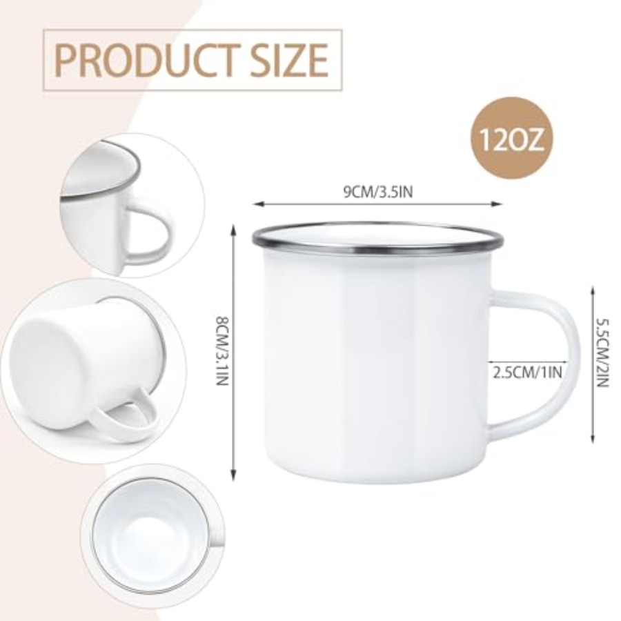 16 Pack Sublimation Blanks Ena – обзор и цена Sublimation Mug White
