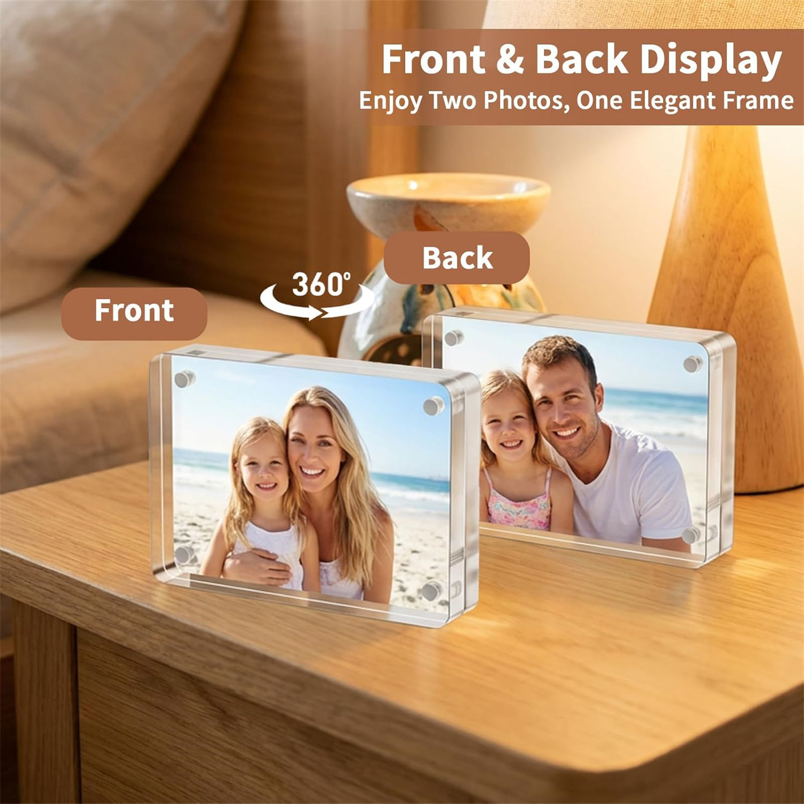 Acrylic Magnetic Photo Frame 2 – обзор и цена Photo Acrylic Block