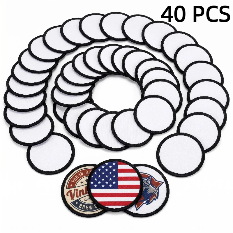 40 PCs Sublimation Patches Clo – обзор и цена Hat Sublimation Blank