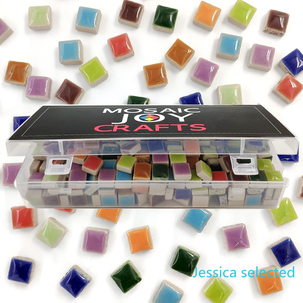 100g DIY Ceramic Mosaic Tiles  – обзор и цена Ceramic Tile Blank