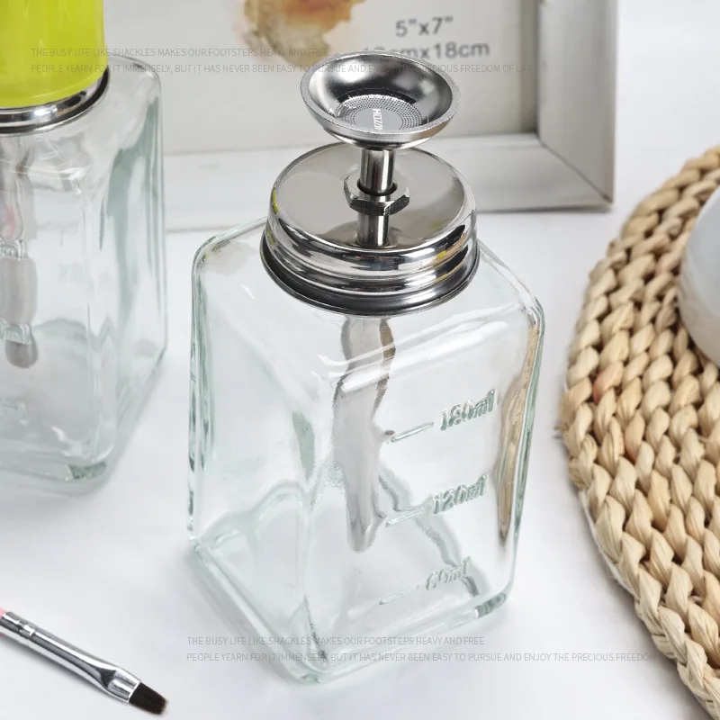 Nail glass bottle press funnel – обзор и цена Water Bottle Blank